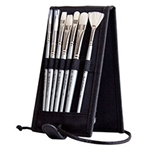 Jack Richeson Plein Air Oil Travel Brush Set