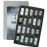 Jack Richeson Handrolled Color Set (20 ct.) - Greys