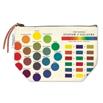 Cavallini Vintage Pouch- Color Wheel