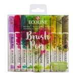 Ecoline Brush Pen Set of 10 - Botanic