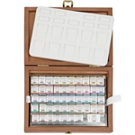 Schmincke Horadam Aquarell Wooden Box Set- 47 Half Pans