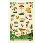 Cavallini Tea Towel- Forage