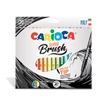 Carioca Super Brush Felt Tip Pens - 20 PC Set