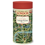 Cavallini Puzzles - Map of London 1,000 Piece Puzzle