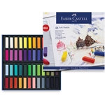 Faber Castell Soft Pastels Box of 48 Half Length Sticks