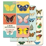 Cavallini Mini Notebook Set - Butterflies