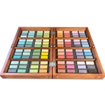 J. Luda Handmade Soft Pastels- Set of 96 in a Wooden Box