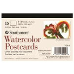 Watercolor Postcards 15-Sheet Pad