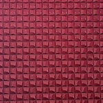 **NEW!** Embossed Paper from India- Metallic Matte Maroon Cobblestone on Hibiscus 22x20" Sheet