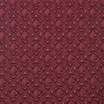 **NEW!** Embossed Paper from India- Metallic Matte Maroon Insignia on Hibiscus Pink 22x30" Sheet