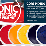 Tonic Watercolor, Core Mixing Set of 6