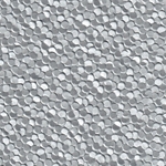 Metallic Pebble Embossed Paper- Bright Shine Silver 22x30" Sheet