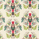 Rossi Decorated Papers from Italy - Christmas Nutcracker 28"x40" Sheet