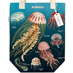 Cavallini Tote Bag- Jellyfish