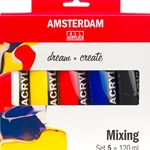 Amsterdam Acrylics Mixing Set | 5 x 120 ml