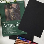 Strathmore Artagain Black Recycled Pad - 60 lb Paper