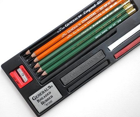 General Pencil - Charcoal Pencil Kit