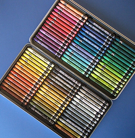 Neocolor I Crayons, thickness 8 mm, L: 5 cm, asstd colours, Junior